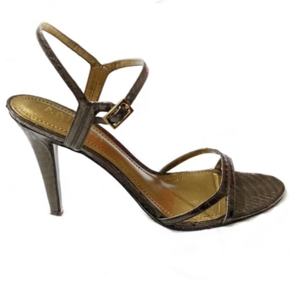 Ralph Lauren Genuine Snake Skin Heeled 
